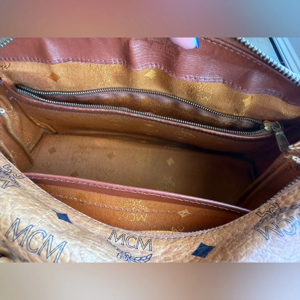 MCM Leather Boston Bag - Picture 4 of 11